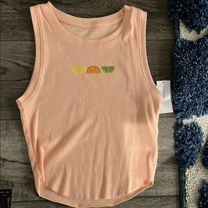 Lemonade Peach Tank Top